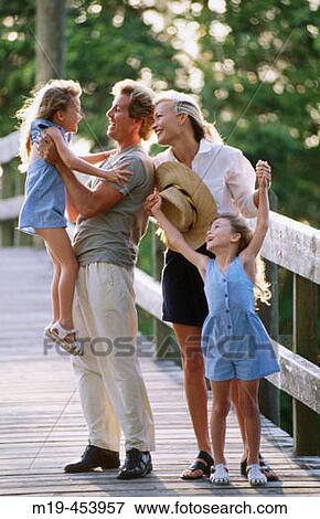 family enjoying sn outdoor walk View Large Photo Image Stock Photo - family enjoying sn outdoor walk. Fotosearch