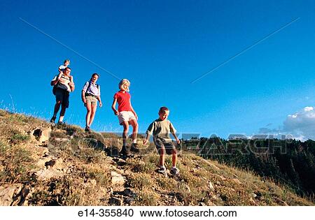 Family hiking. Dixie Natural Forest. Utah. USA. View Large Photo Image Stock Image - Family hiking. Dixie Natural Forest. Utah. USA.. Fotosearch