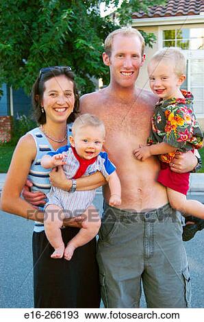 family in front of home View Large Photo Image Stock Image - family in front of home. Fotosearch