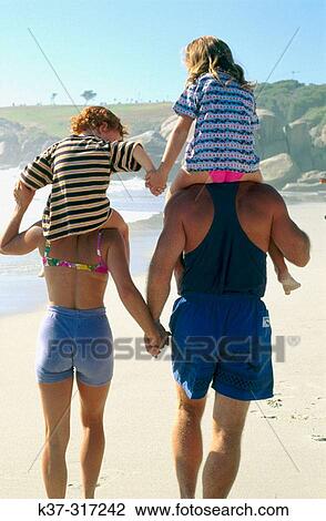 Family on beach. Cape Town. South Africa View Large Photo Image Stock Image - Family on beach. Cape Town. South Africa. Fotosearch