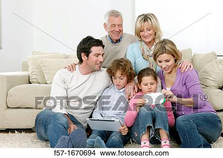 Family View Large Photo Image Picture - Family. Fotosearch