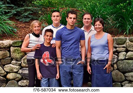 Family portrait. View Large Photo Image Picture - Family portrait.. Fotosearch