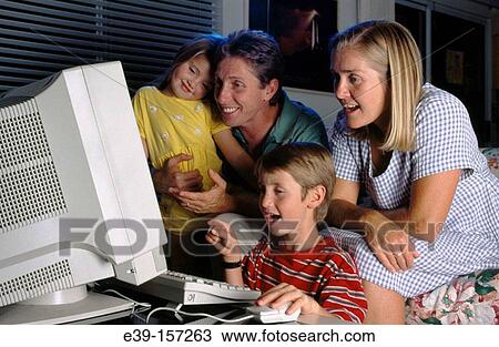 Stock Image - Family. Fotosearch