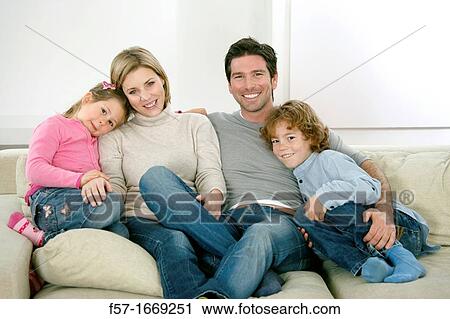 Stock Image - Family. Fotosearch