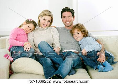 Stock Image - Family. Fotosearch
