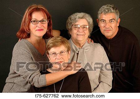 Stock Image - Family.. Fotosearch