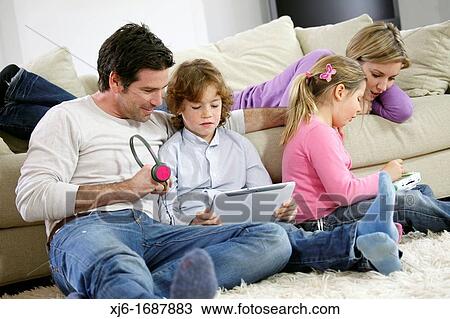 Stock Image - Family. Fotosearch