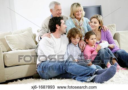 Stock Image - Family. Fotosearch