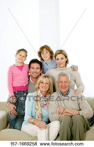 Stock Photo - Family. Fotosearch