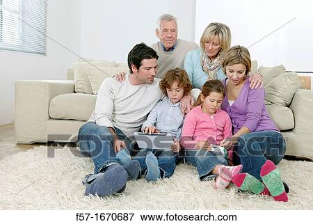 Stock Photo - Family. Fotosearch