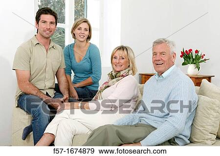 Stock Photo - Family. Fotosearch