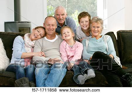 Stock Photo - Family. Fotosearch