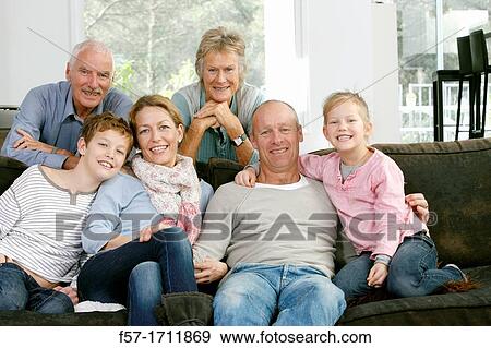 Stock Photo - Family. Fotosearch