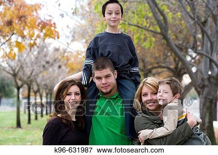 Stock Photo - Family. Fotosearch