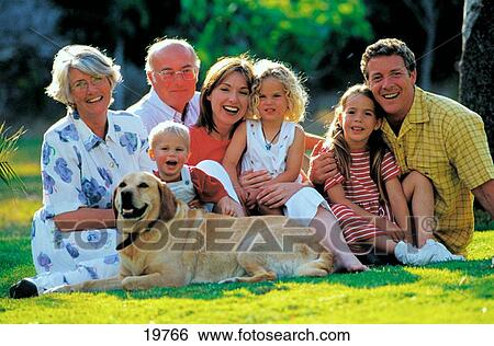 Stock Photograph - Family. Fotosearch