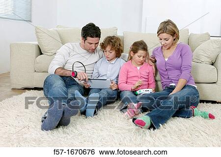 Stock Photograph - Family. Fotosearch