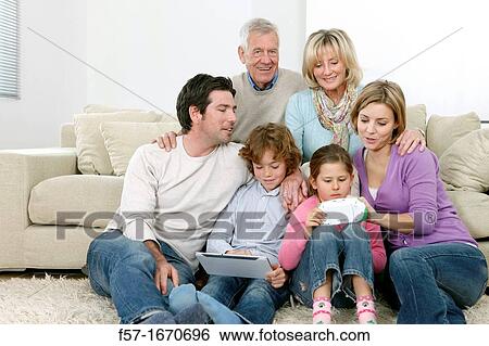 Family View Large Photo Image Stock Photograph - Family. Fotosearch