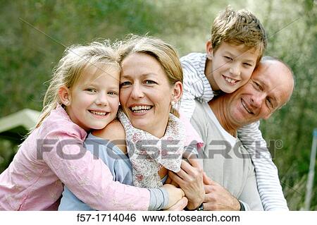 Stock Photograph - Family. Fotosearch