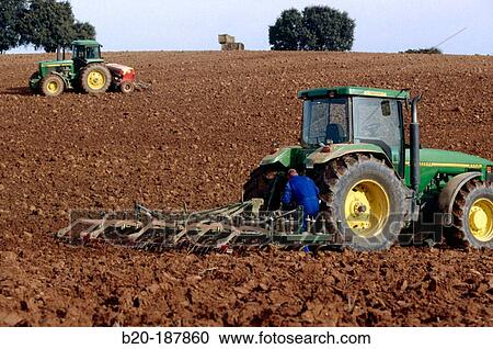 Farmer at field. Spain View Large Photo Image Stock Image - Farmer at field. Spain. Fotosearch