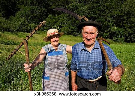 Farmers from Navarre Spain View Large Photo Image Stock Photo - Farmers from Navarre Spain. Fotosearch