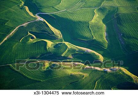 Farmlands Aerial view of Bureba region Burgos Castile Leon Spain The Way of Saint James View Large Photo Image Stock Photography - Farmlands Aerial view of Bureba region Burgos Castile Leon Spain The Way of Saint James. Fotosearch