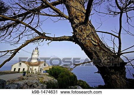 Faro de Capdepera, 1861, Mallorca Balearic Islands Spain View Large Photo Image Stock Image - Faro de Capdepera, 1861, Mallorca Balearic Islands Spain. Fotosearch