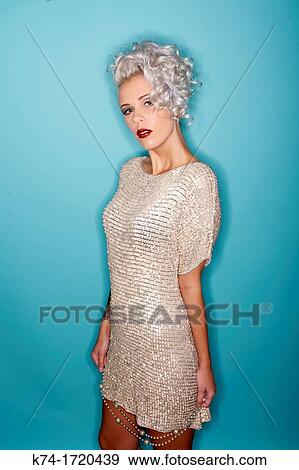 fashion image of girl shot with ring flash View Large Photo Image Stock Photo - fashion image of girl shot with ring flash. Fotosearch