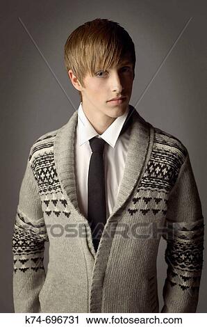 Fashion image of male View Large Photo Image Stock Image - Fashion image of male. Fotosearch