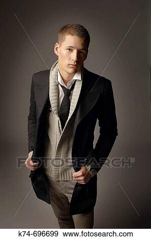Fashion image of male View Large Photo Image Stock Photo - Fashion image of male. Fotosearch