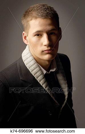 Fashion image of male View Large Photo Image Stock Photograph - Fashion image of male. Fotosearch