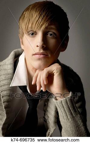 Stock Photography - Fashion image of male. Fotosearch