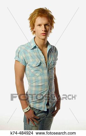 fashion image of young man View Large Photo Image Picture - fashion image of young man. Fotosearch