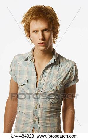 fashion image of young man View Large Photo Image Stock Image - fashion image of young man. Fotosearch