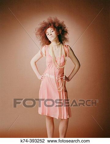 Fashion image of young woman View Large Photo Image Stock Image - Fashion image of young woman. Fotosearch
