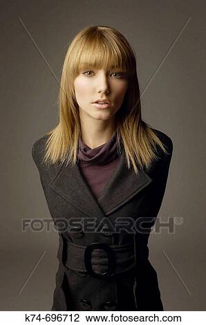 Fashion image of young woman View Large Photo Image Stock Image - Fashion image of young woman. Fotosearch