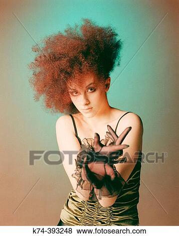 Fashion image of young woman View Large Photo Image Stock Photo - Fashion image of young woman. Fotosearch