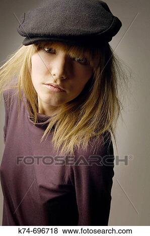 Fashion image of young woman View Large Photo Image Stock Photo - Fashion image of young woman. Fotosearch