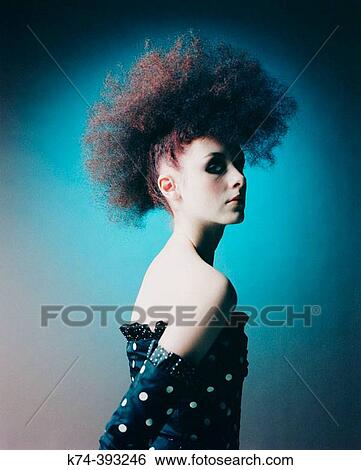 Fashion image of young woman View Large Photo Image Stock Photograph - Fashion image of young woman. Fotosearch