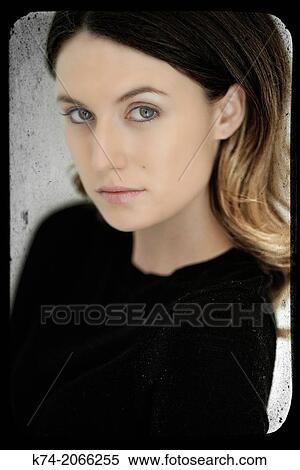 fashion image of young woman. View Large Photo Image Stock Photography - fashion image of young woman.. Fotosearch