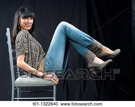 Fashionable girl View Large Photo Image Stock Image - Fashionable girl. Fotosearch
