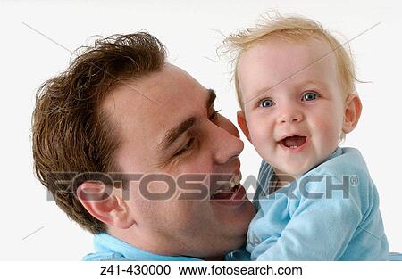 Father and baby View Large Photo Image Stock Image - Father and baby. Fotosearch