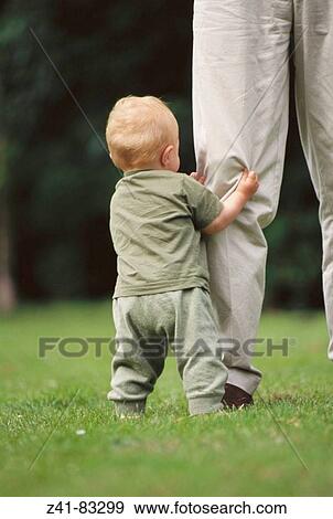 Father and baby View Large Photo Image Stock Photo - Father and baby. Fotosearch
