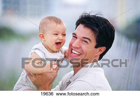 Father and baby View Large Photo Image Stock Photograph - Father and baby. Fotosearch