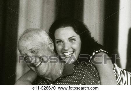 Stock Image - Father and daughter. Fotosearch