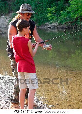 Father and Son Fishing View Large Photo Image Stock Image - Father and Son Fishing. Fotosearch