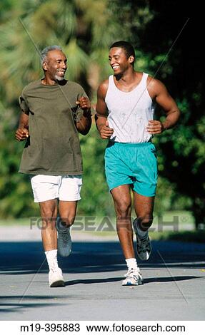 father and son jogging together View Large Photo Image Stock Image - father and son jogging together. Fotosearch