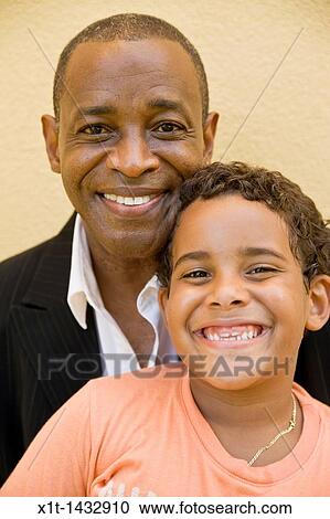 Stock Image - Father and son.. Fotosearch