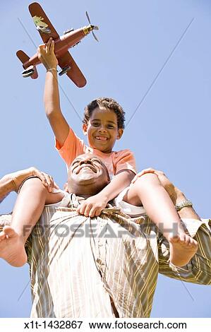 Father and son. View Large Photo Image Stock Photo - Father and son.. Fotosearch