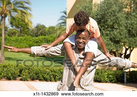 Father and son. View Large Photo Image Stock Photo - Father and son.. Fotosearch