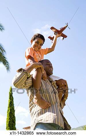 Father and son. View Large Photo Image Stock Photography - Father and son.. Fotosearch